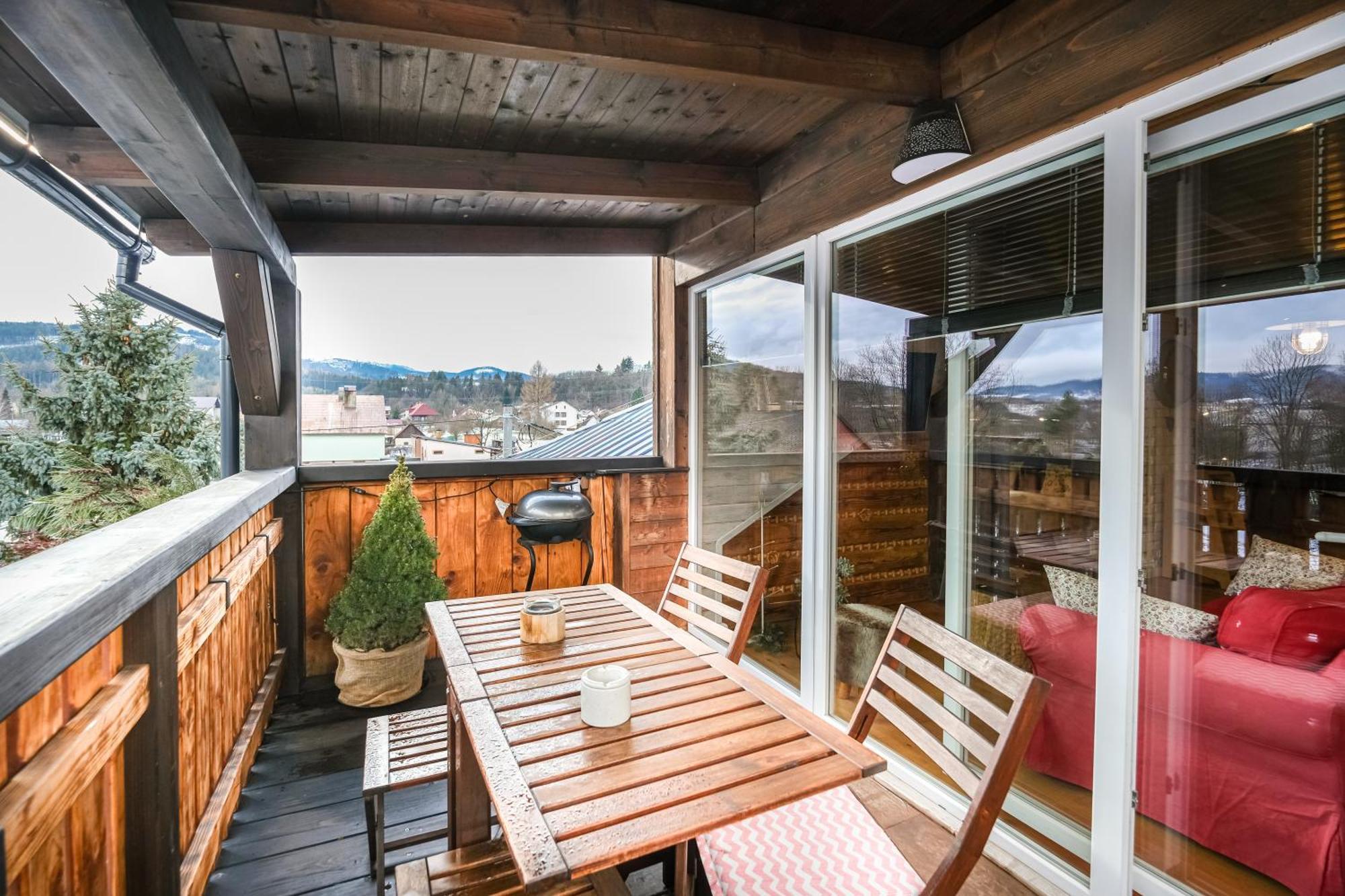 Apartman Nebe Dolní Lomná Exterior foto